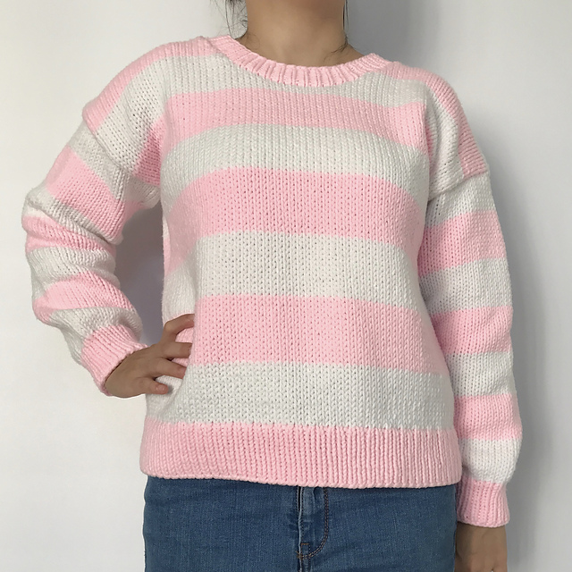 Chunky Striped Sweater