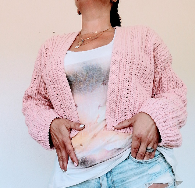 Cárdigan Dress Rosa