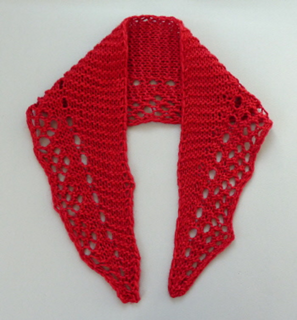 End-to-End Crescent Shawl