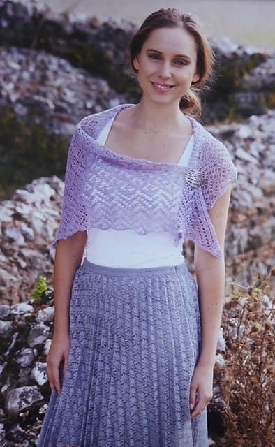 Laceweight Triangular Shawl