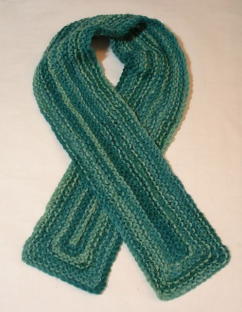 Design Your Own Mitered Scarf