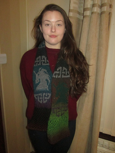 Celtic Unicorn Scarf