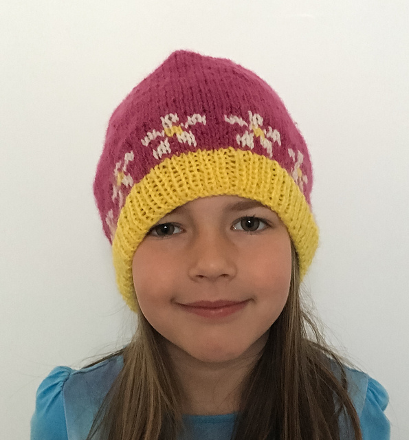Cheery Daisy Beanie