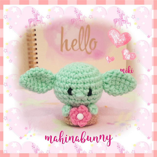 Cute Yoda Star Wars Amigurumi