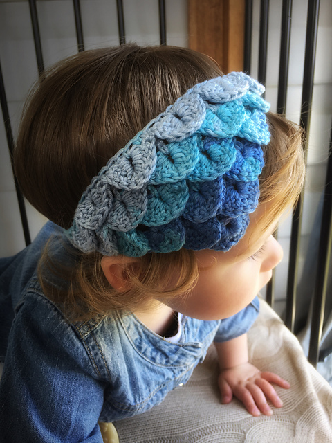 MerMaeve the mermaid headband