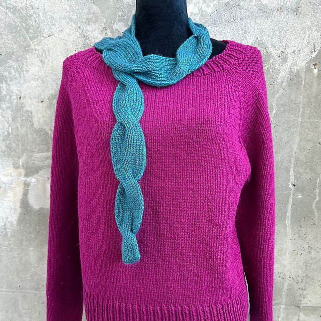 Just A Cable Scarf
