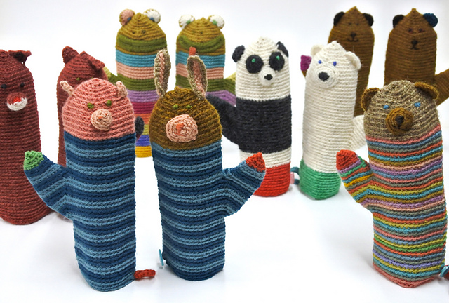 Kanssakulkijat -käsinukkelapaset