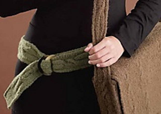 Cabled Belt