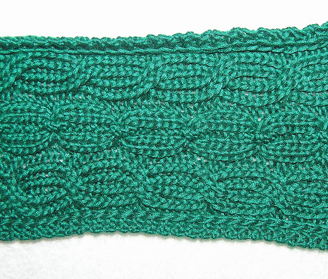 Wrapped in Luxury: Cablelot Scarf