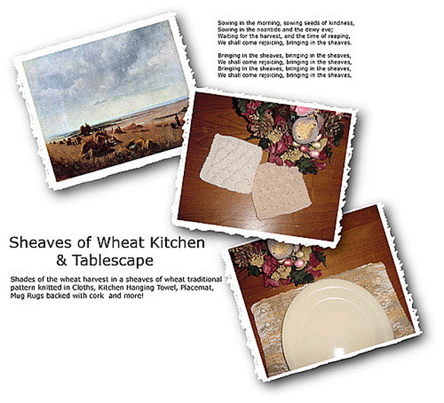 Sheaves of Wheat Tablescape