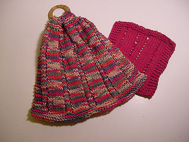 Lace Ladder Hanging Towel & Cloth Set