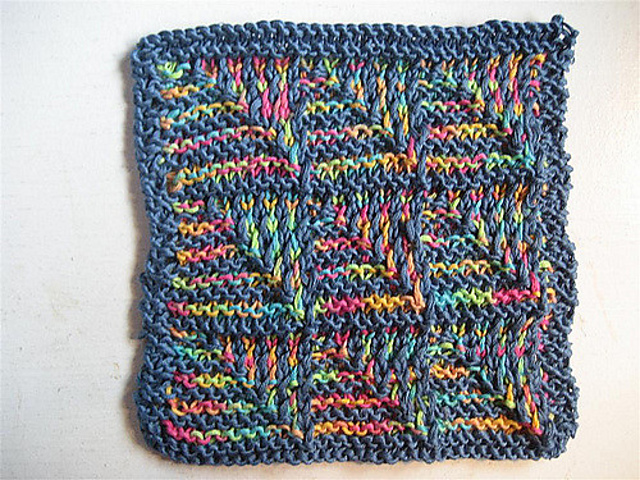 Skrap Slip Stitch Tile