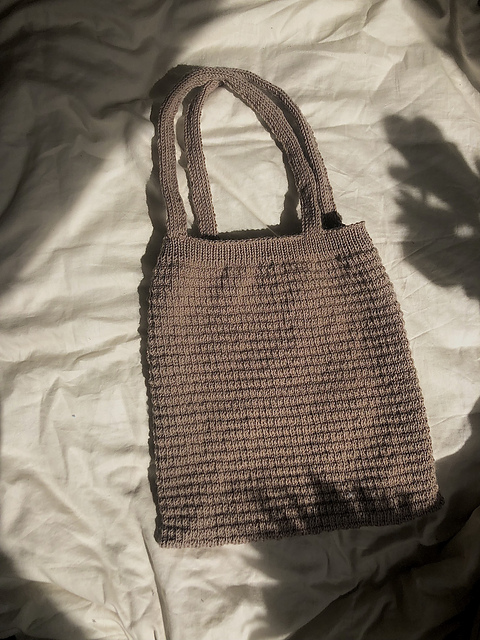 Waffle tote