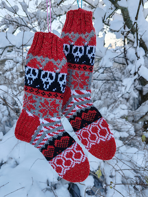 Maria's Christmas socks