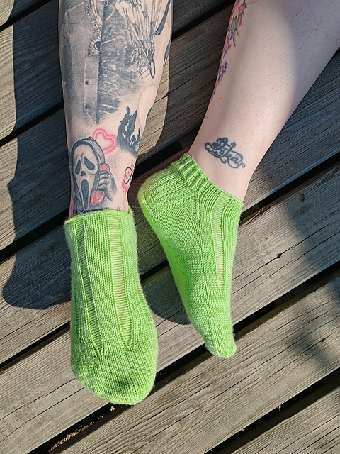 Ripped socks