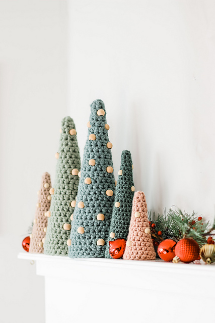 Beads and Baubles Christmas Trees
