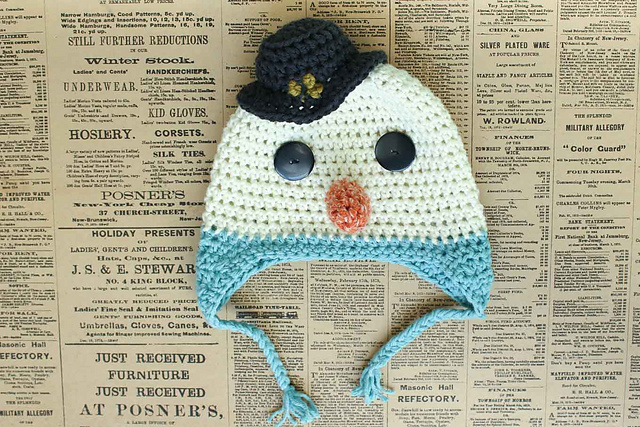 Frosty the Snowman Hat