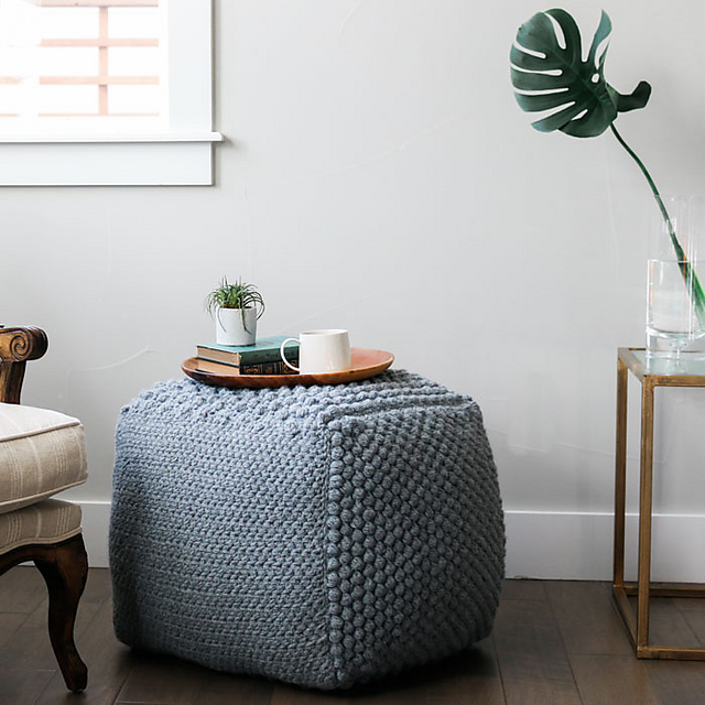 Sampler Bean Bag Pouf