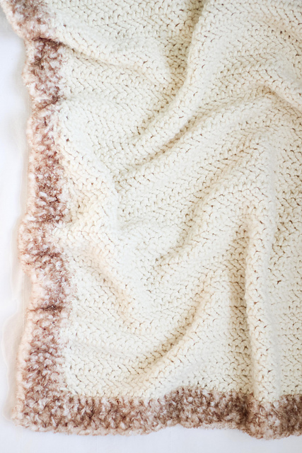 Luxe Herringbone Blanket