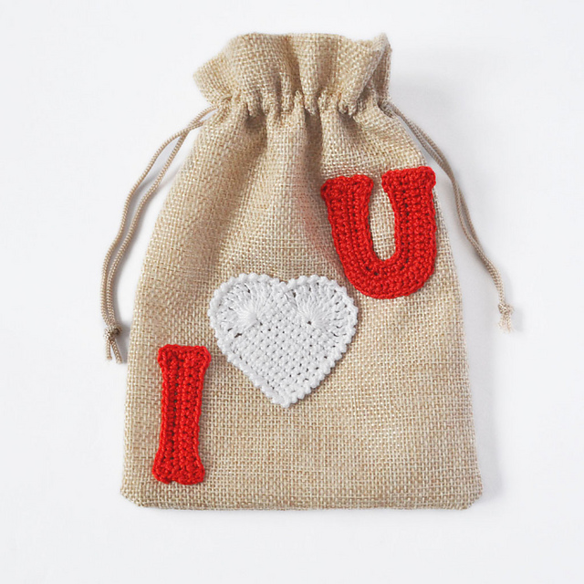 I Heart You Applique