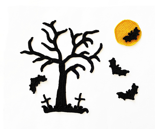 Halloween Spooky Appliques