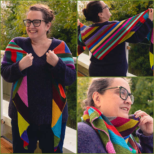 Scraponacci Shawl and Scraponacci Mini