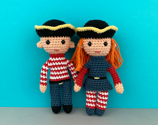 Connie & Cuthbert Pirate