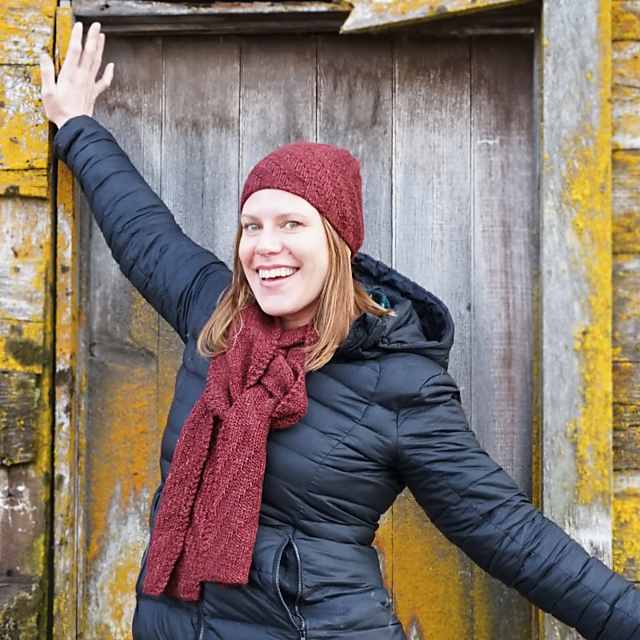 Spiced Cider Hat and Scarf