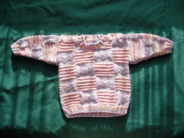 Checkerboard Sweater