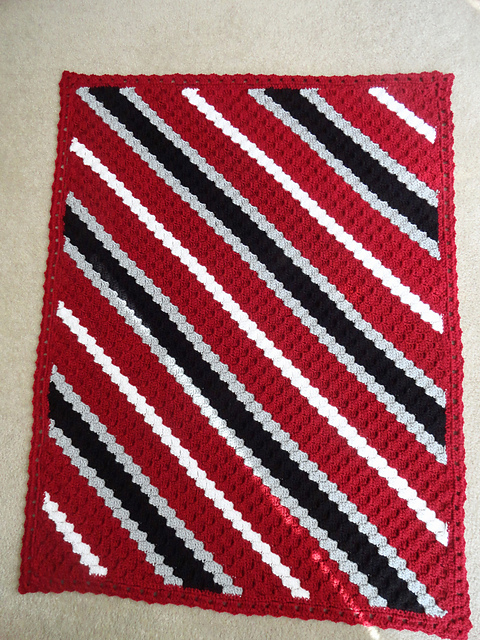Corner to Corner Afghan