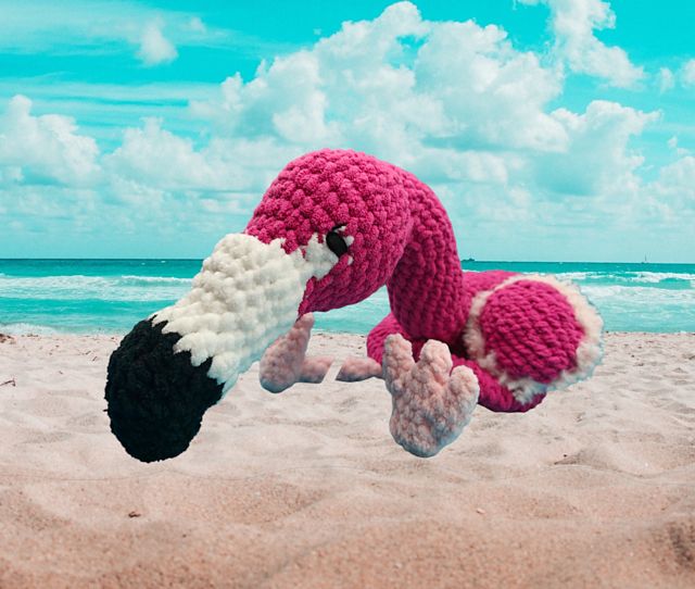 Flamingo Snuggler