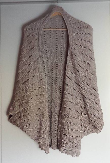 Strickjacke Cardigan am Stück