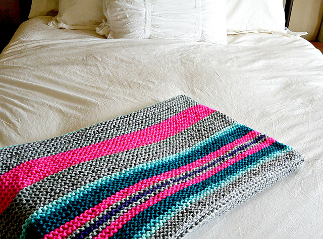 Serape Stripes Easy Blanket