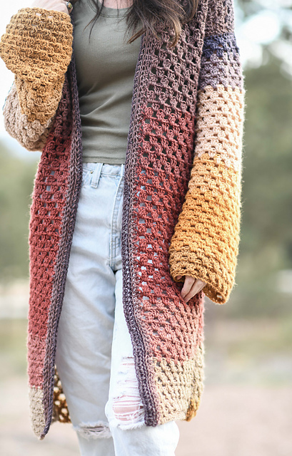 Ravelry: Endless Eyelets Cardi pattern by Jessica Reeves Potasz