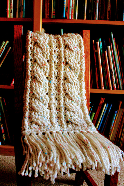 Quick Cable Scarf