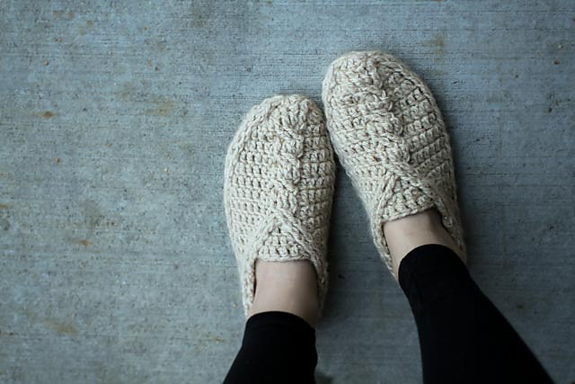 Cable Slippers