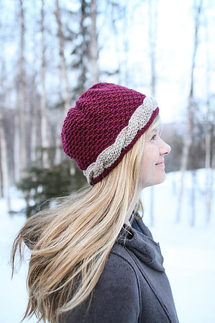 Kathy's Crochet Cable Hat