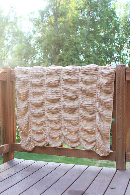 Ruffle Blanket