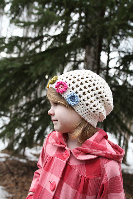 Summer's Flower Girl Hat