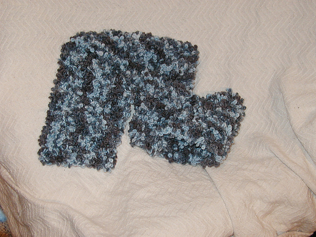 Multicolor Mesh Scarf