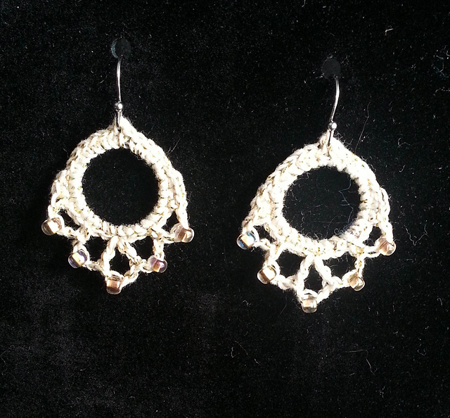 Simple Victorian Drop Earrings