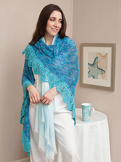 Summer Seaside Shawl