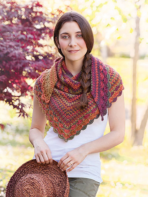 Autumn Days Shawlette