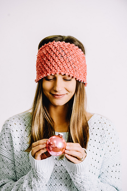 Evening Stroll Beaded Earwarmer