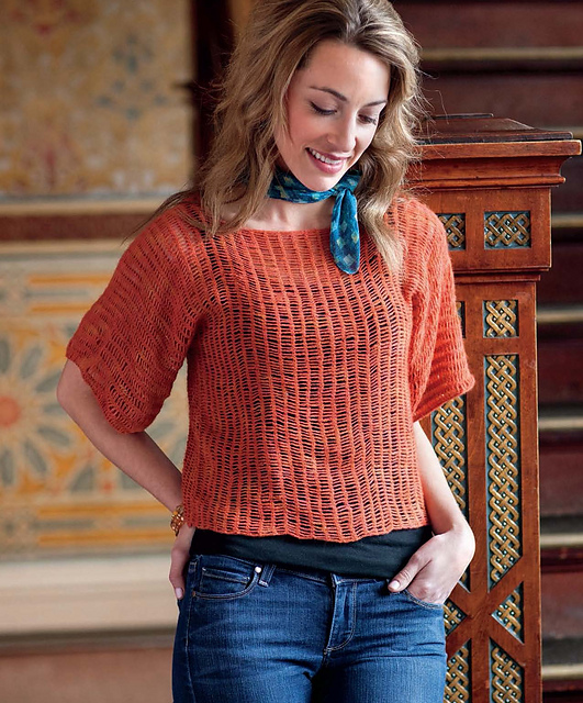 Ravelry: Lorelei Pullover pattern by Dora Ohrenstein