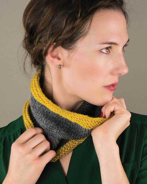 Ravelry Banded Gaiter pattern by Stephanie White