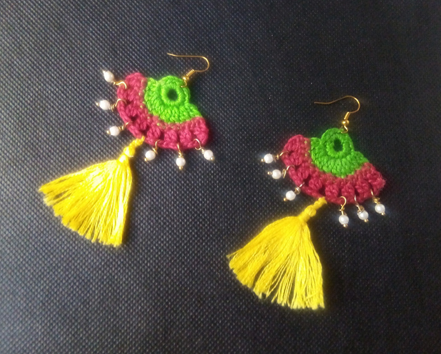 Uchiwa Earrings