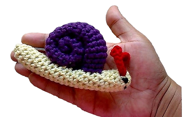 Snail Mail Amigurumi