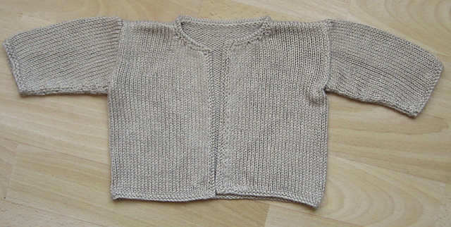 Cardigan "Chantons le bambou"