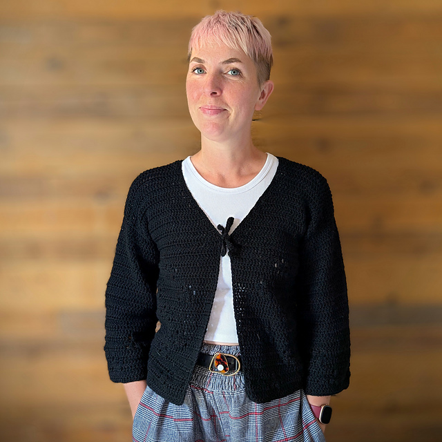 Falling Blossoms 2-in-1 Cardi and Vest